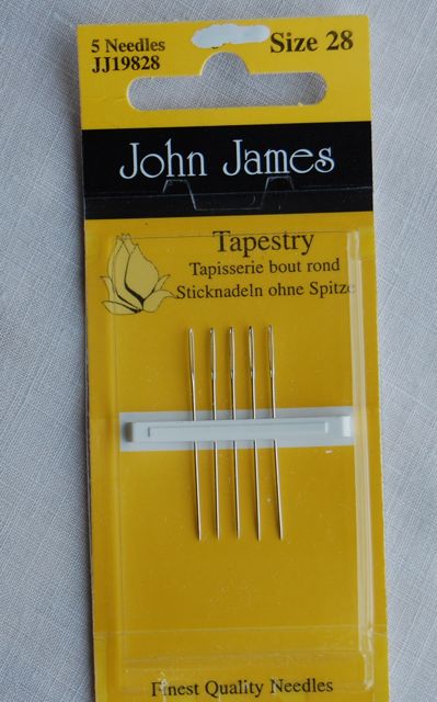 Sewing Needles Tapestry - Size 28