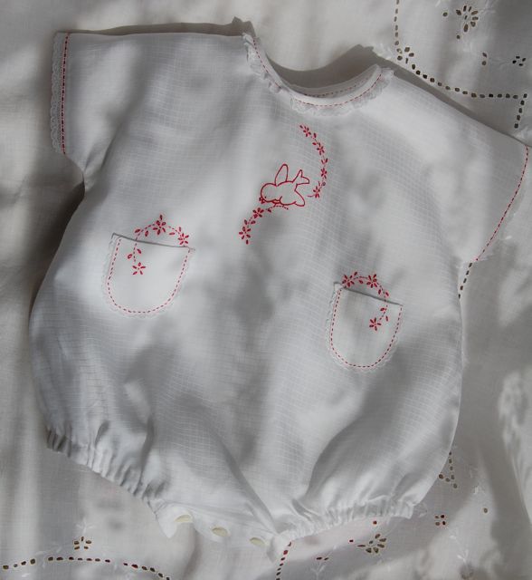 Embroidered Baby Clothes 