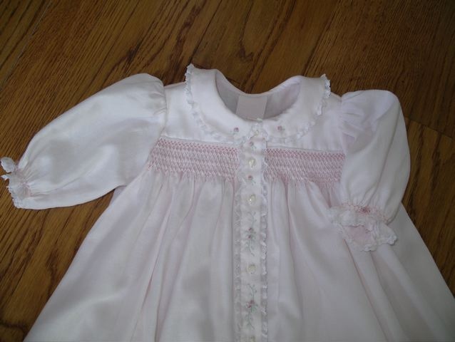 smocked infant clothes