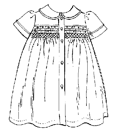 Smocked Baby Clothes Pattern